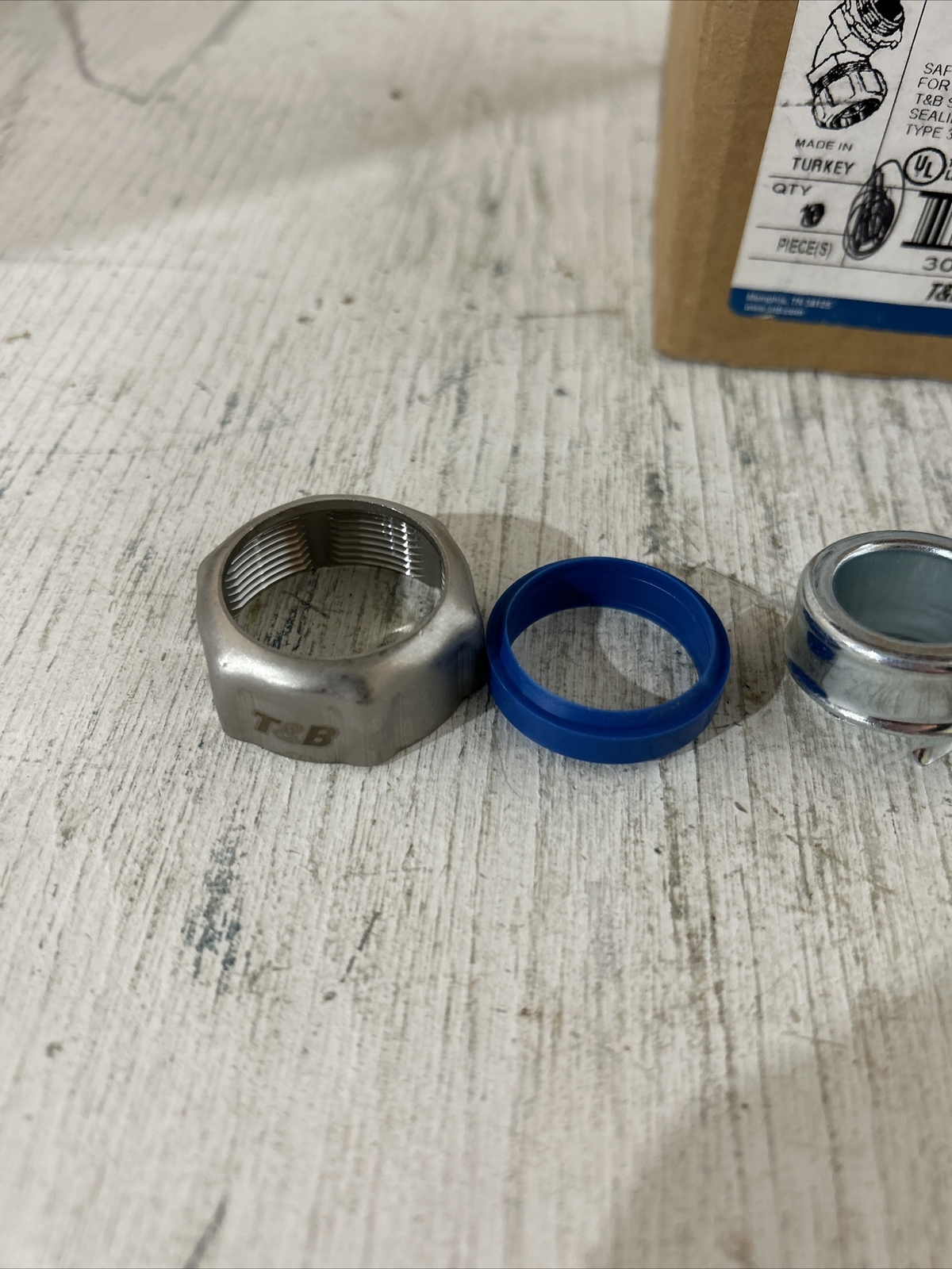 T&B 5353SST6 3/4″ 90 Deg 316 Stainless Steel Liquidtight Fitting (SP154)