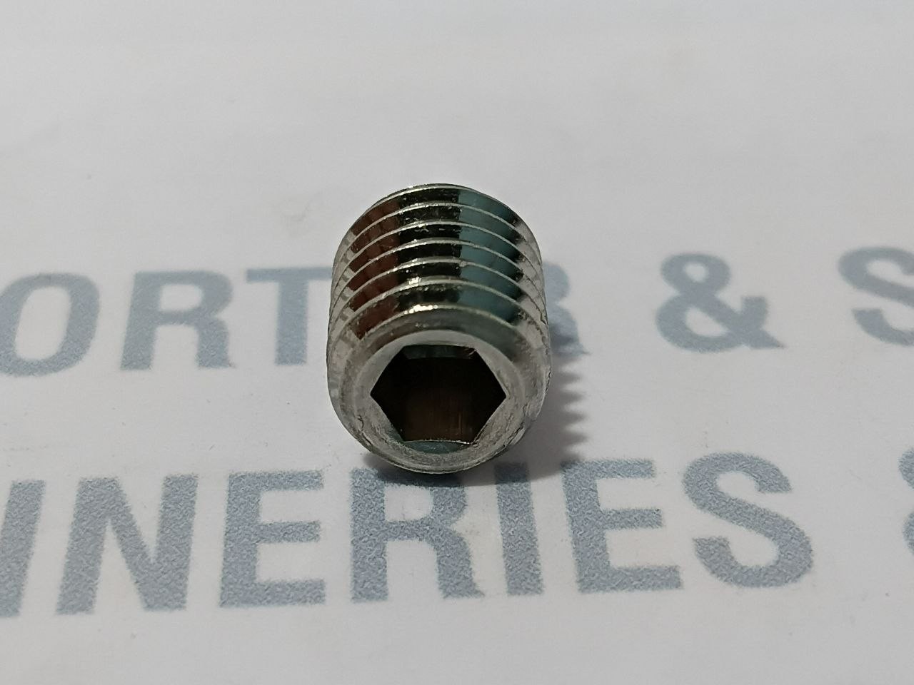 TeamTec 3291 Set Screw M10x12 445.325.01.005 (Lot of 2 pcs)