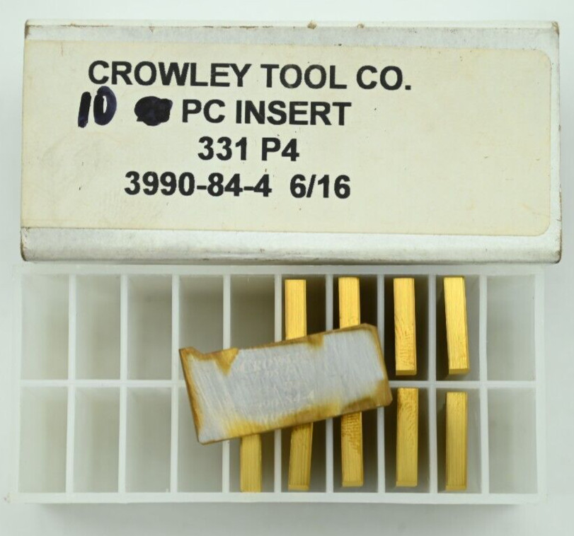 Crowley Tool 3990-84-4 Insert 331 P4 (A) (Pack of 10)