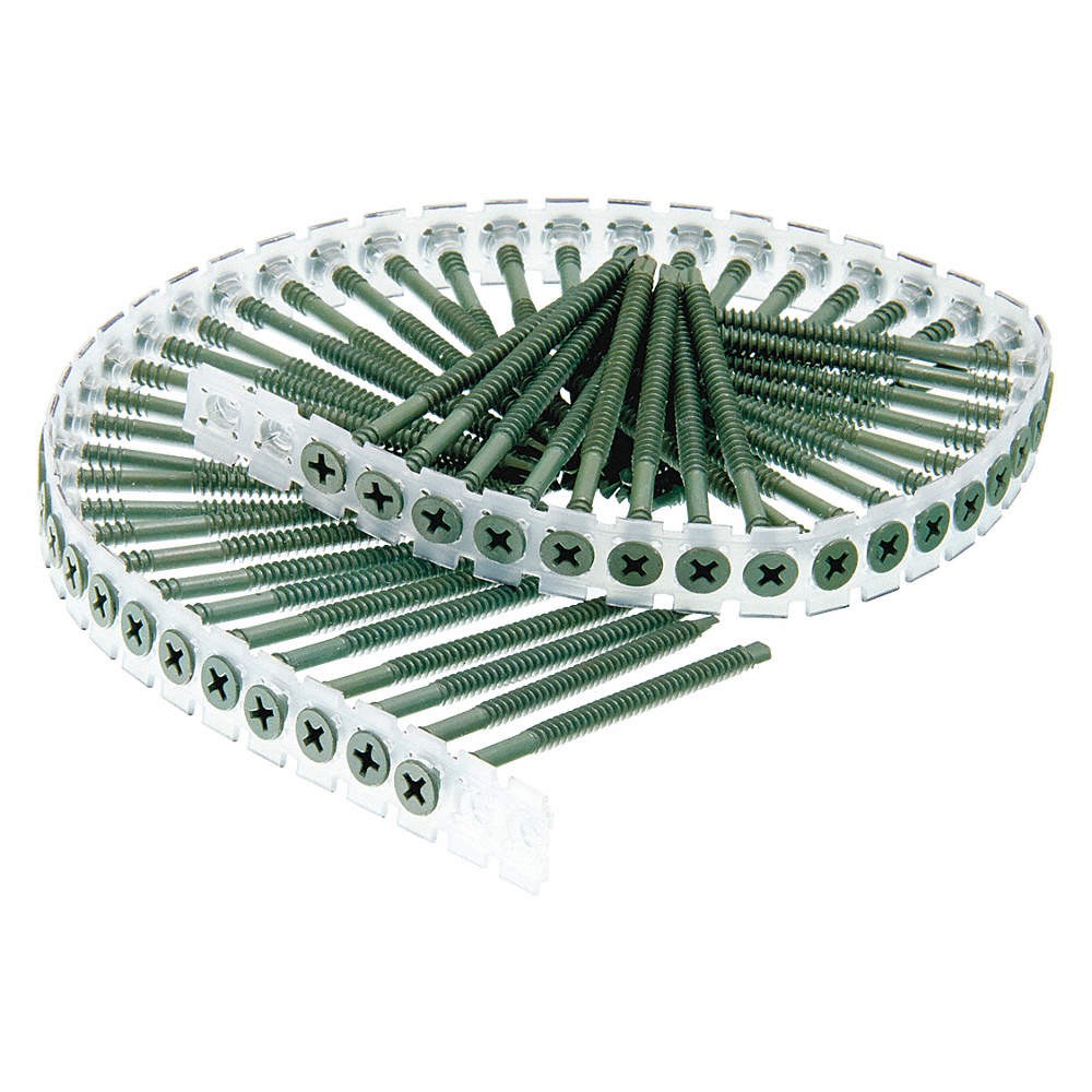 DURASPIN 08C300WK Drywall Screw,2 53/64″L,#8,PK1000 45YK13