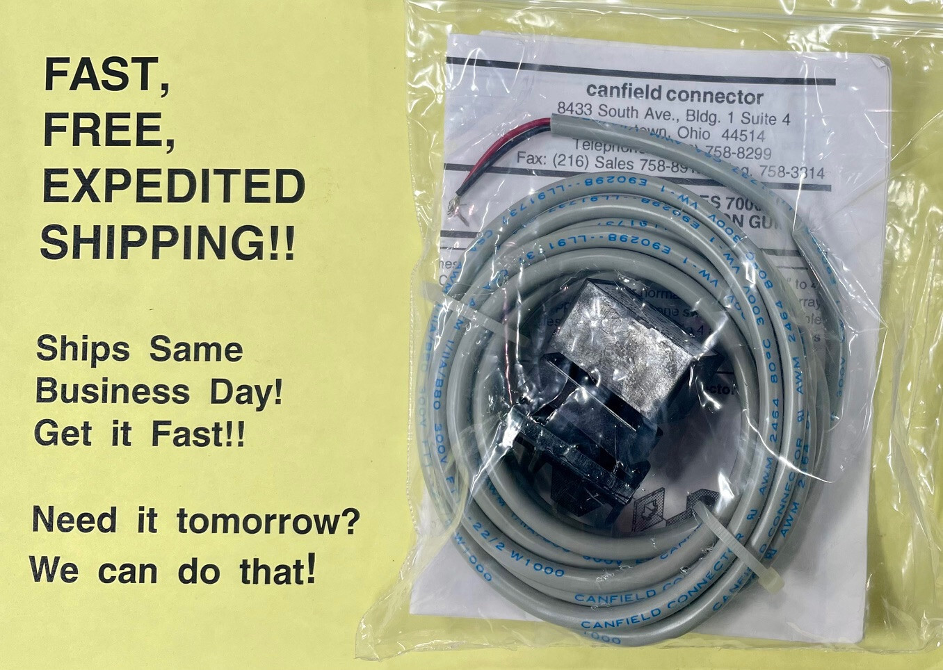 Canfield 710-000-009; FREE SAME DAY EXPEDITED SHIPPING!
