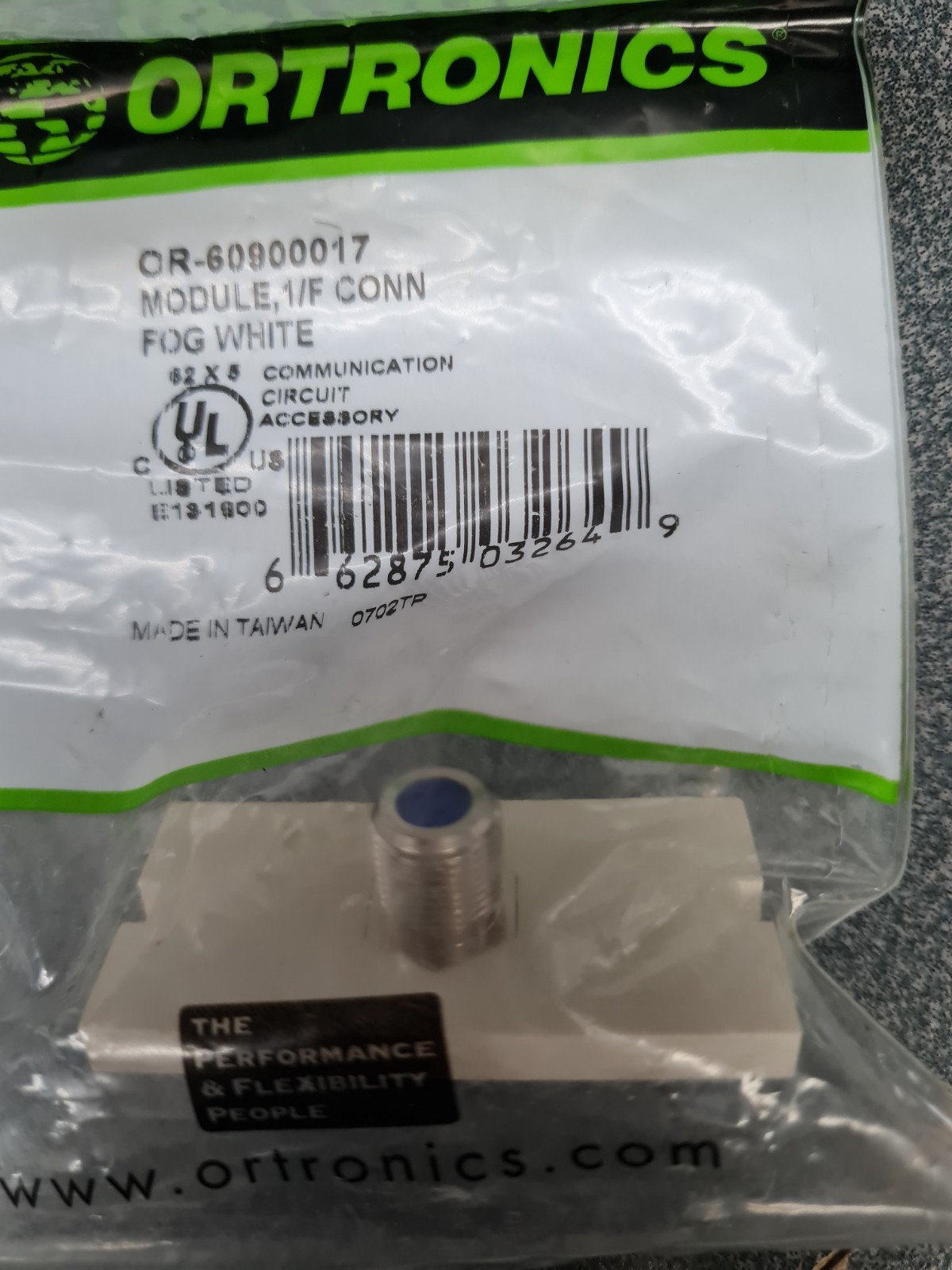 Ortronics OR-60900017, OR-5215E00, OR-60900020, OR-S22600 – Lot of 8