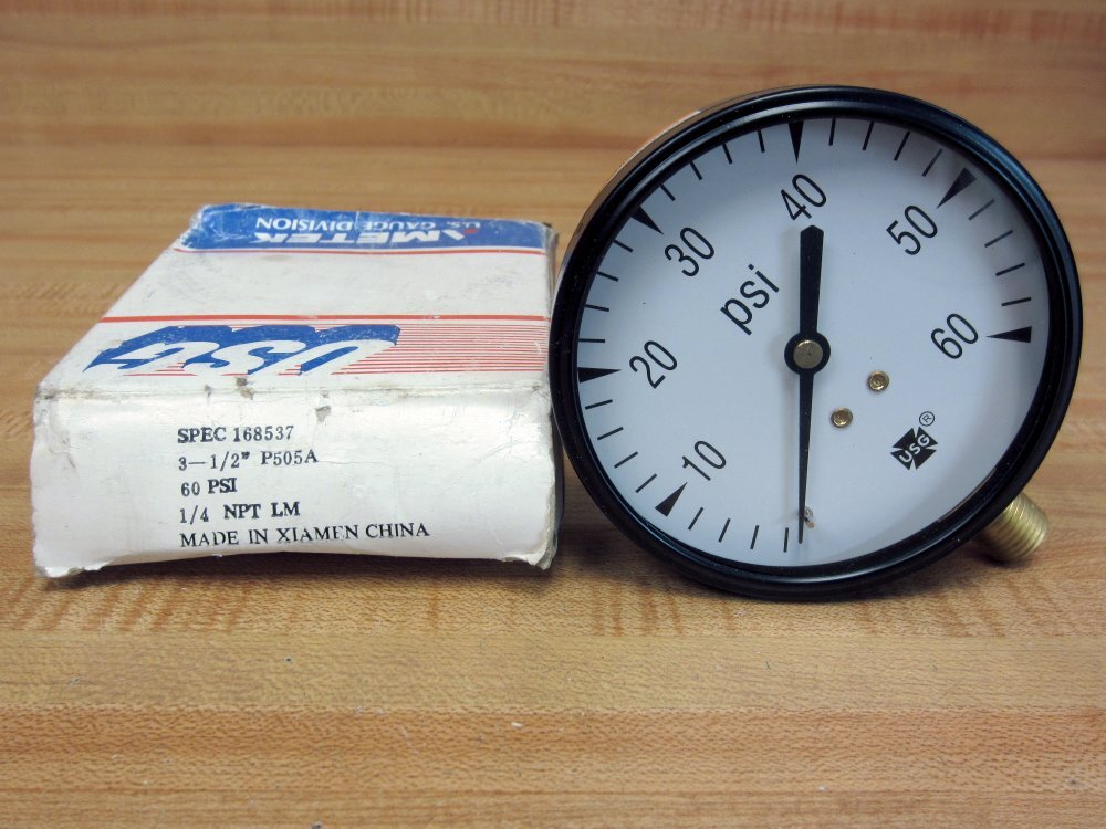Ametek USG 168537 3.5″ Pressure Gauge