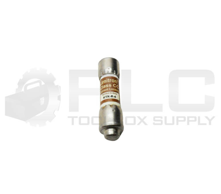 LOT OF 10 BUSSMANN KTK-R-4 CURRENT LIMITING FUSE 4A 600VAC