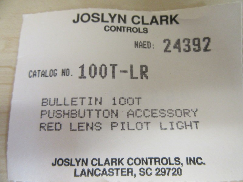 Joslyn Clark Sylvania 100T-LR Lens Cap (Pack of 3)