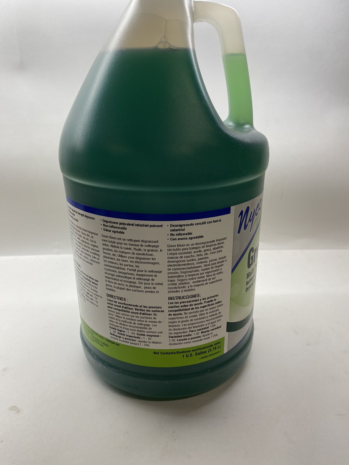 NYCO Green Kleen Multipurpose Cleaner And Degreaser ( 1 Gallon )￼
