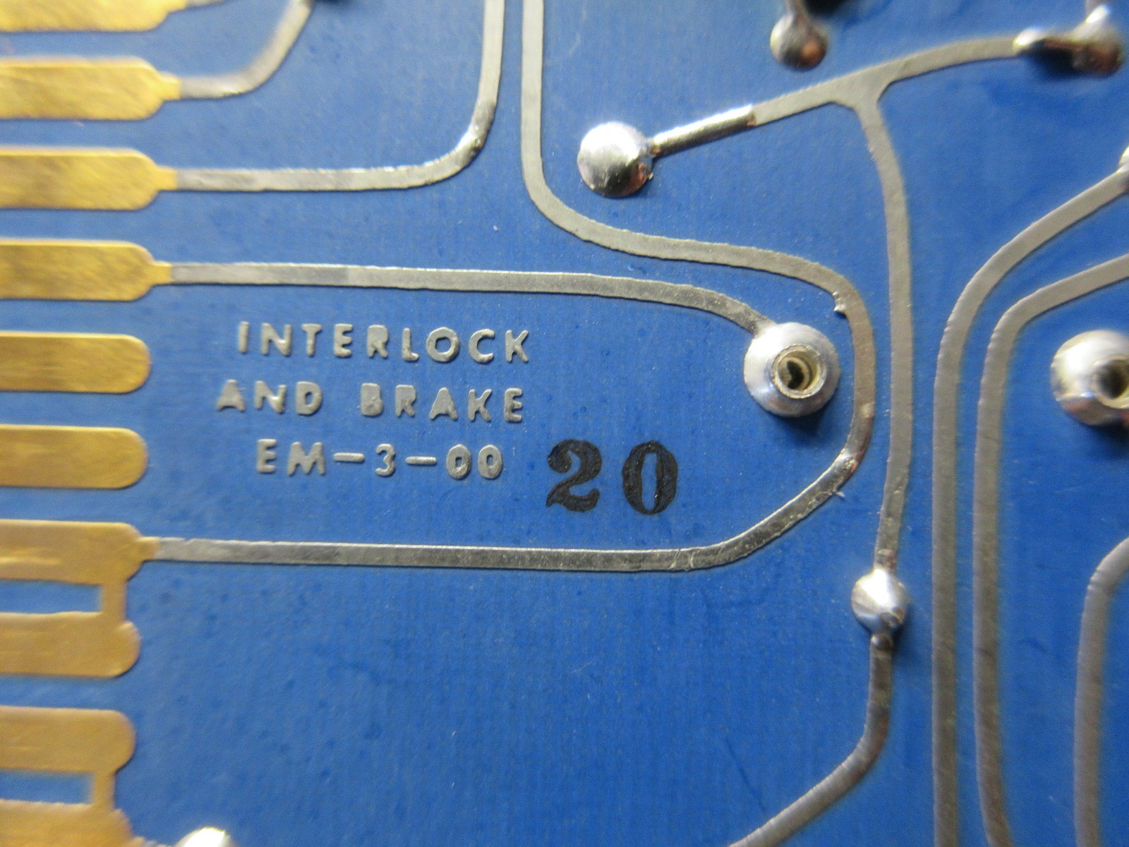 INLAND MOTOR CORP MODEL 20 609-IL-135-73 INTERLOCK AND BRAKE EM-3-00 20 CNC