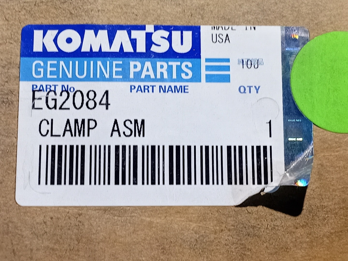 SURPLUS NEW Exhaust Clamp Kit EG2084 – Parts