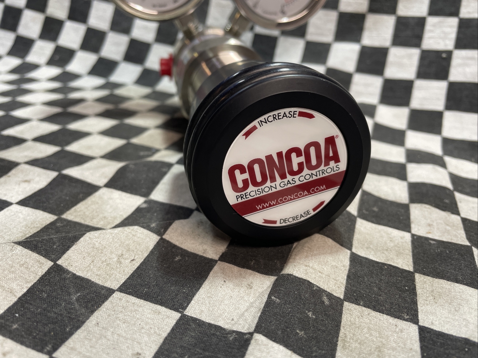 CONCOA 4936801-01-000, REGULATOR WITH GAUGE 6000 PSI, 49368010100, SHIPSAMEDAY,