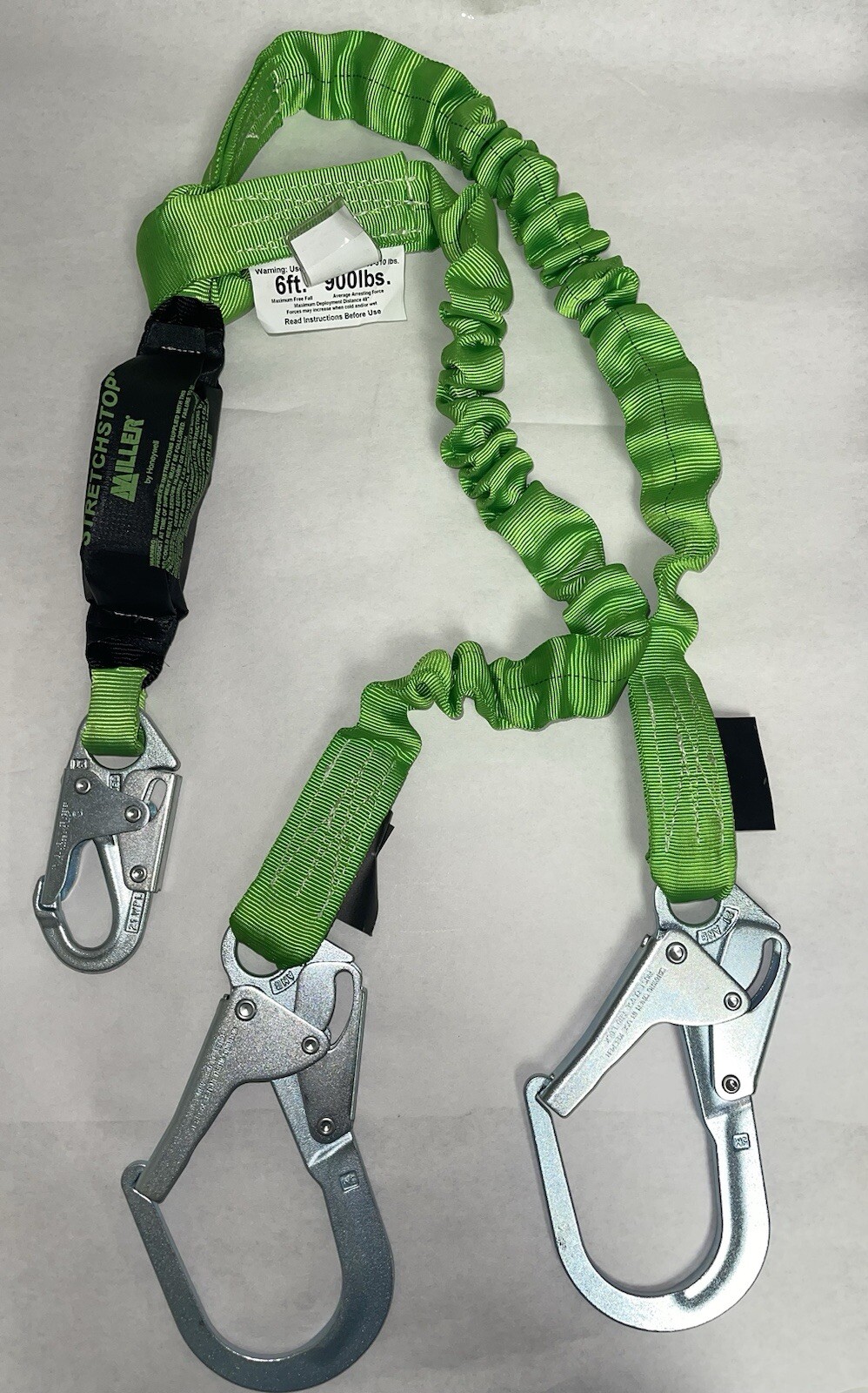 HONEYWELL 8798RSS-Z7/6FTGN StretchStop Lanyards with SofStop Shock Absorber 6FT