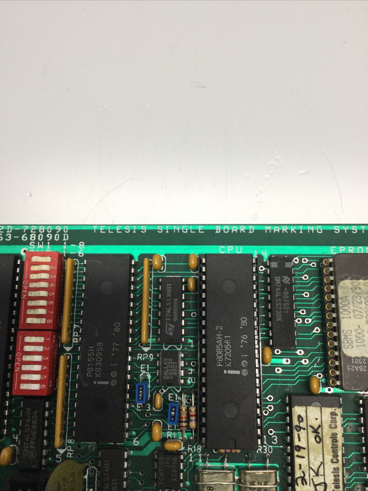 PRE-OWNED, TELESIS, TZD-728090, SINGLE BOARD MARKING SYSTEM. (10K-2)
