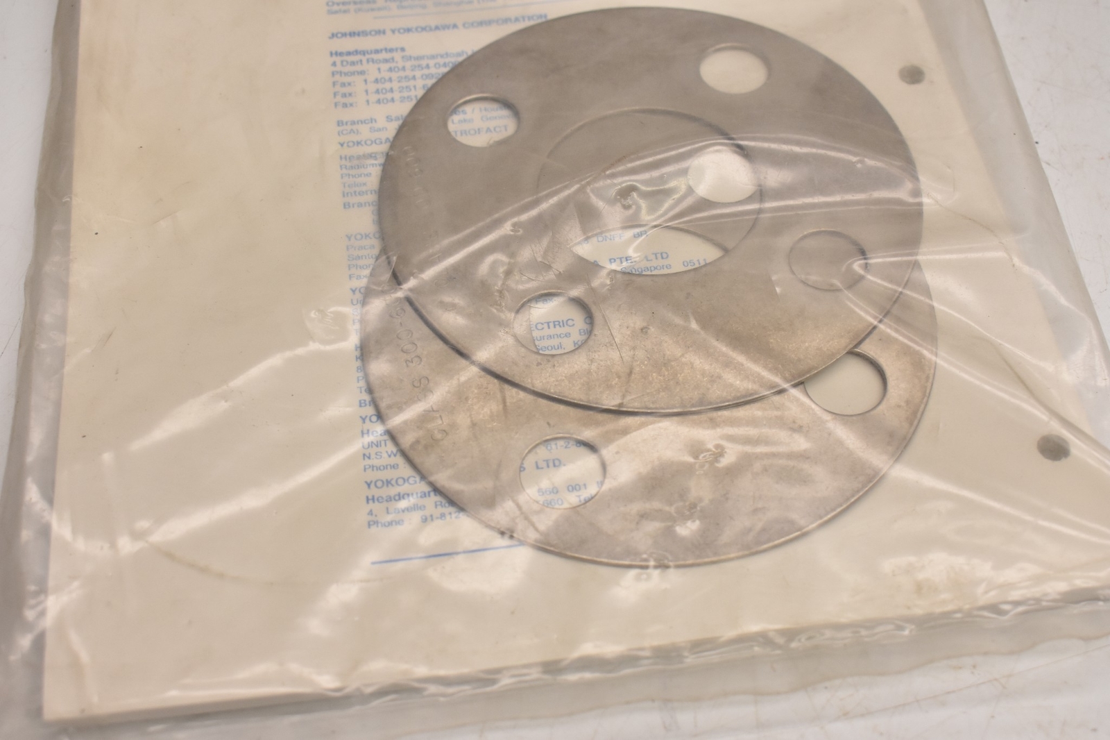 Johnson Yokogawa Yewflo Vortex FlowMeter YF102-AGSB2A-S3S3*C/F MF 24VDC