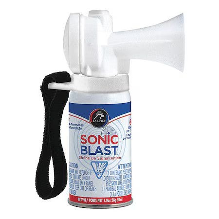 Falcon Safety Fsb1v Personal Safety Horn, 120Db, Plastic