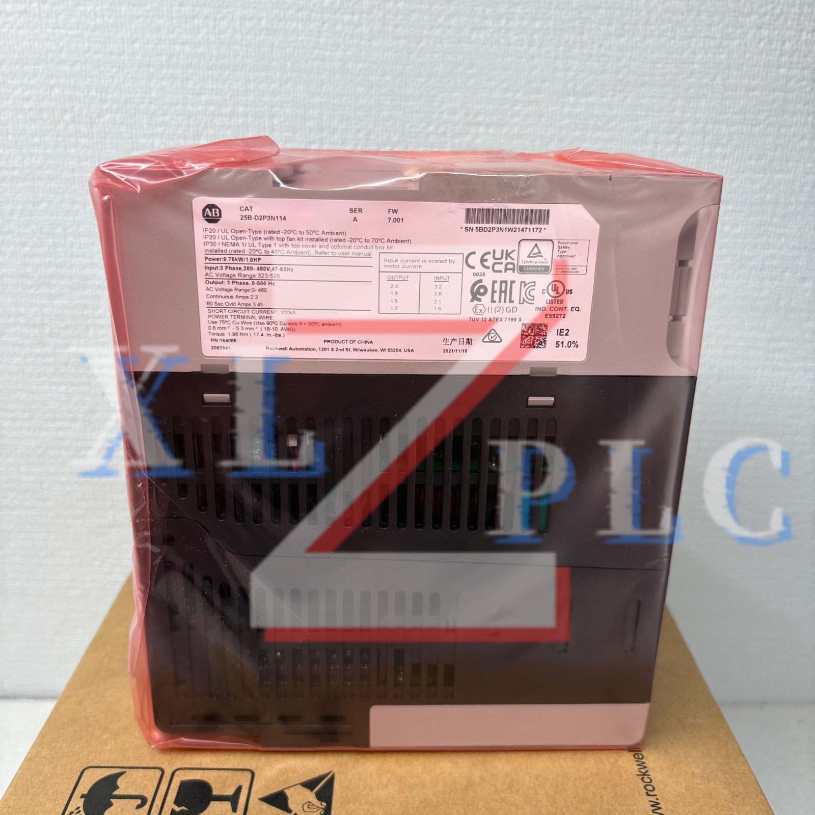 brand 25B-D2P3N114 frequency converter#1pcs new in box