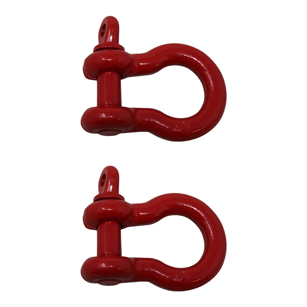Two 3/4″ Screw Pin Shackles Clevis D Ring Anchor 3.25 TON Lifting Ring Excavator