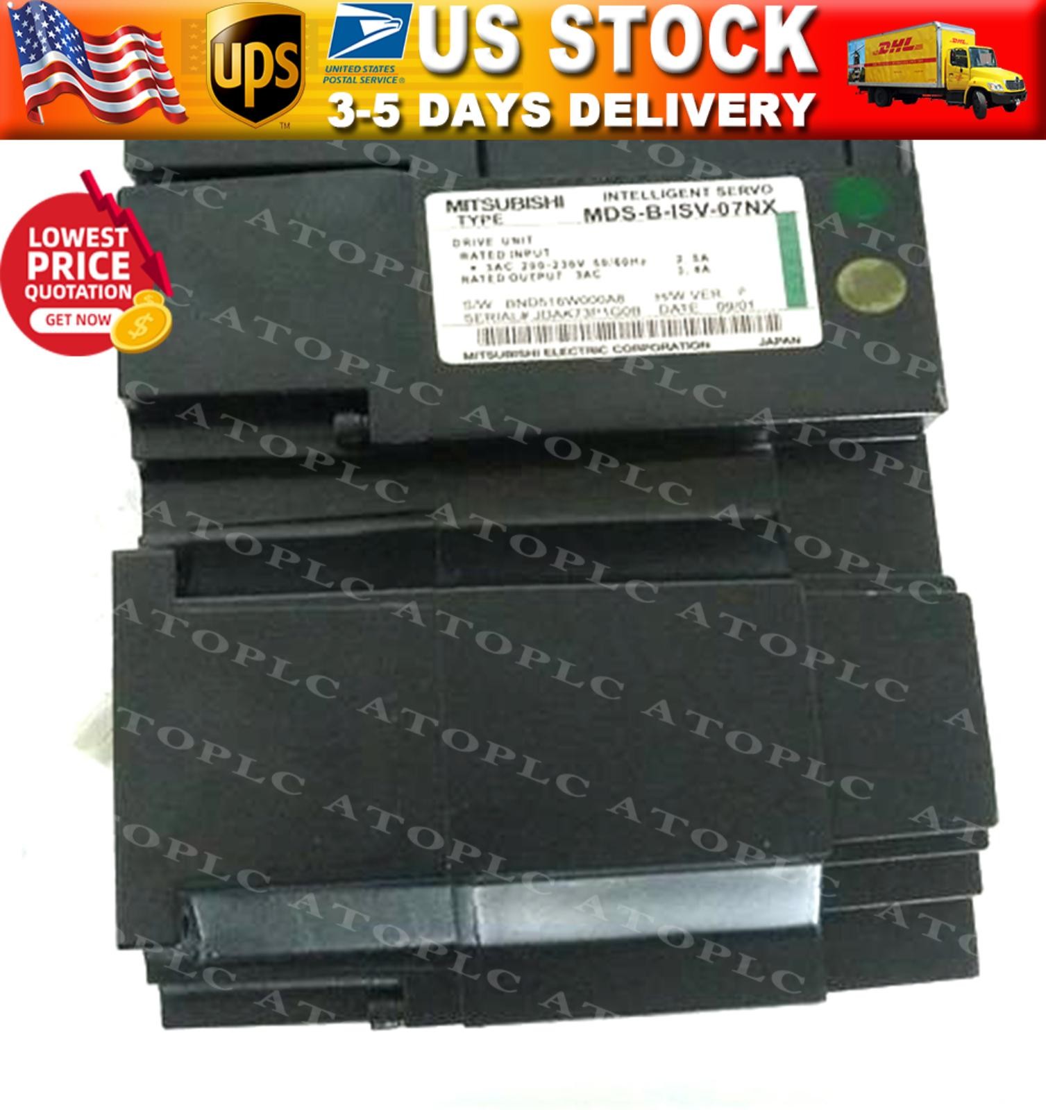 NEW MITSUBISHI MDS-B-ISV-07NX Servo Drive MDSBISV07NX