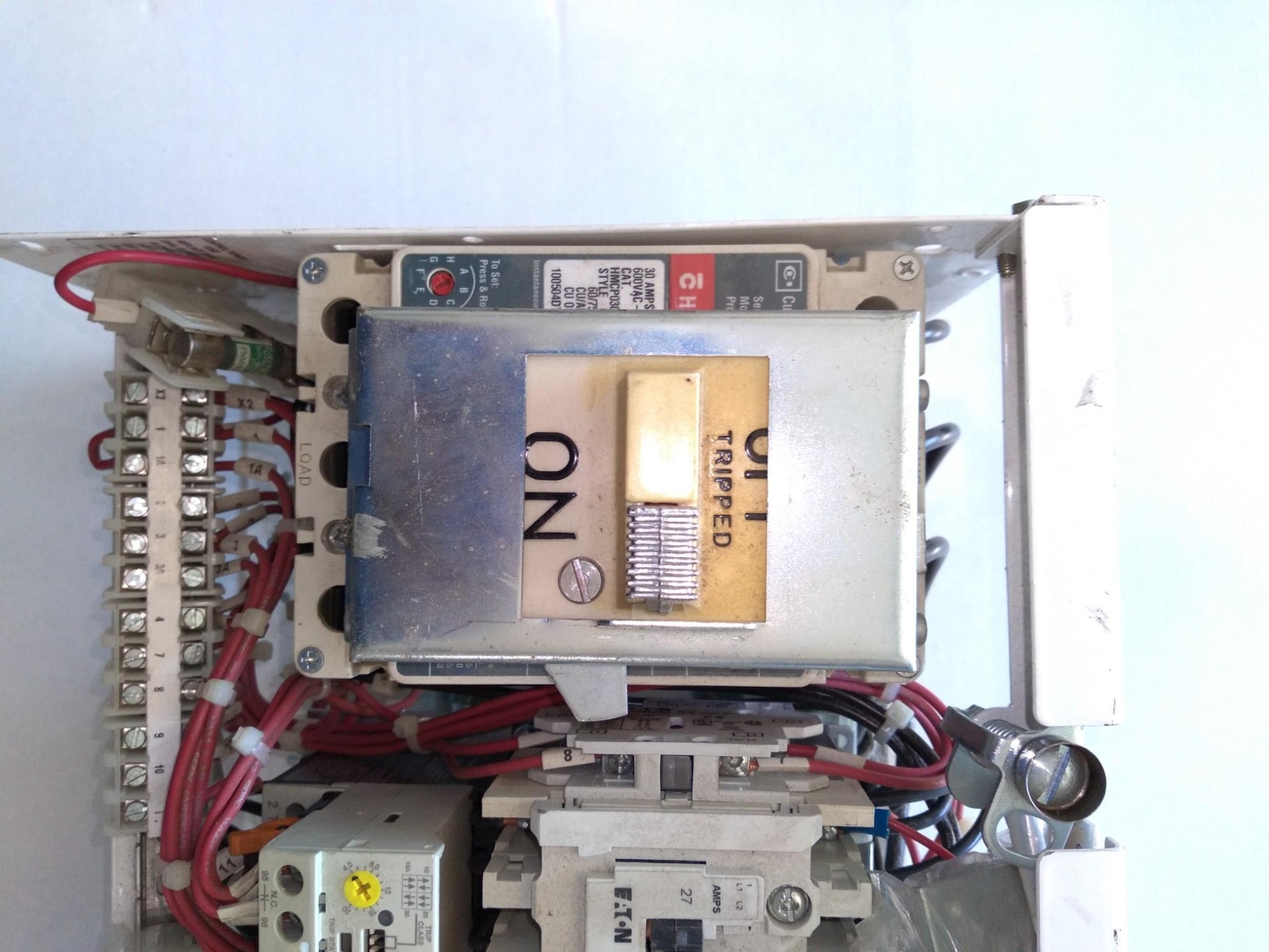 EATON SPO0570659 480V 65 RMS 10HP WD1 MCC 3P 120V HMCPS FT206 AN19DN0