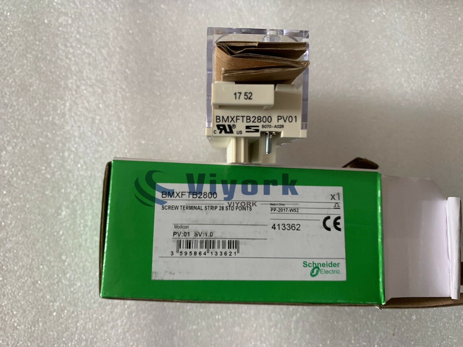 Schneider MODICON BMXFTB2800 SCREW TERMINAL STRIP 28 STD. POINTS NEW