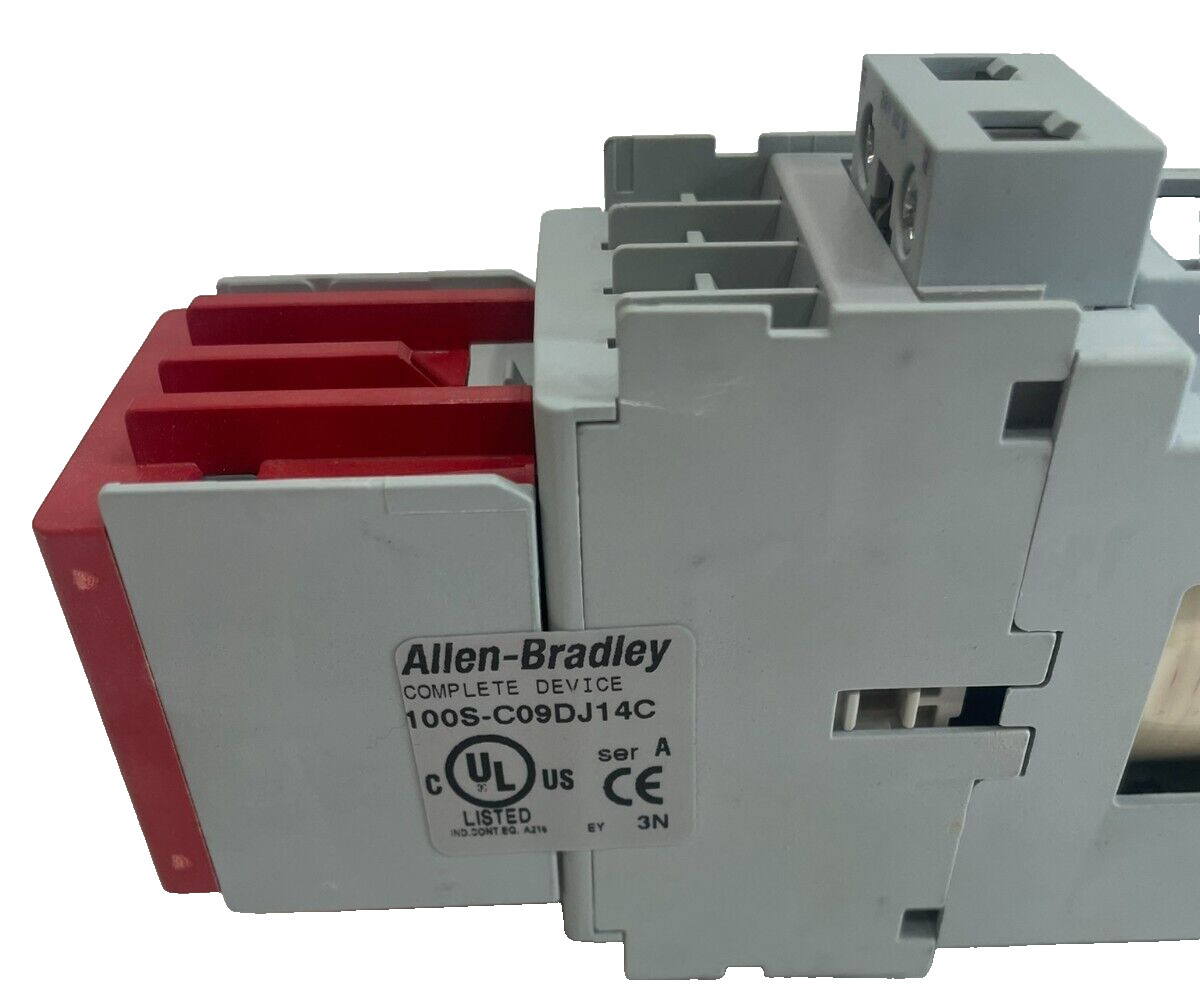 ALLEN BRADLEY 100S-C09DJ14C SAFETY CONTACTOR SERIES A 100SC09DJ14C NEW, SURPLUS