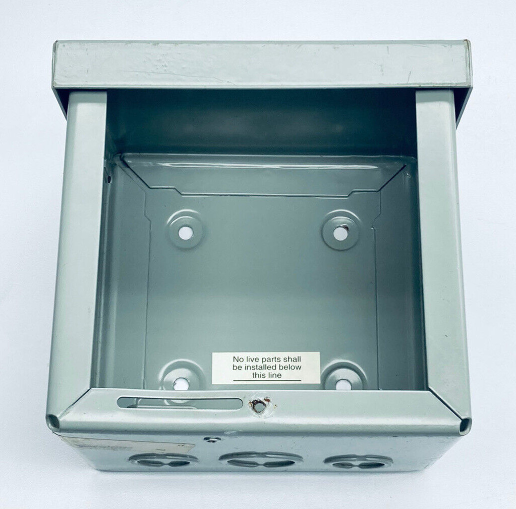 UNUSED WIEGMANN RSC060604 RAIN TIGHT ENCLOSURE 6″ X 6″ X 4″