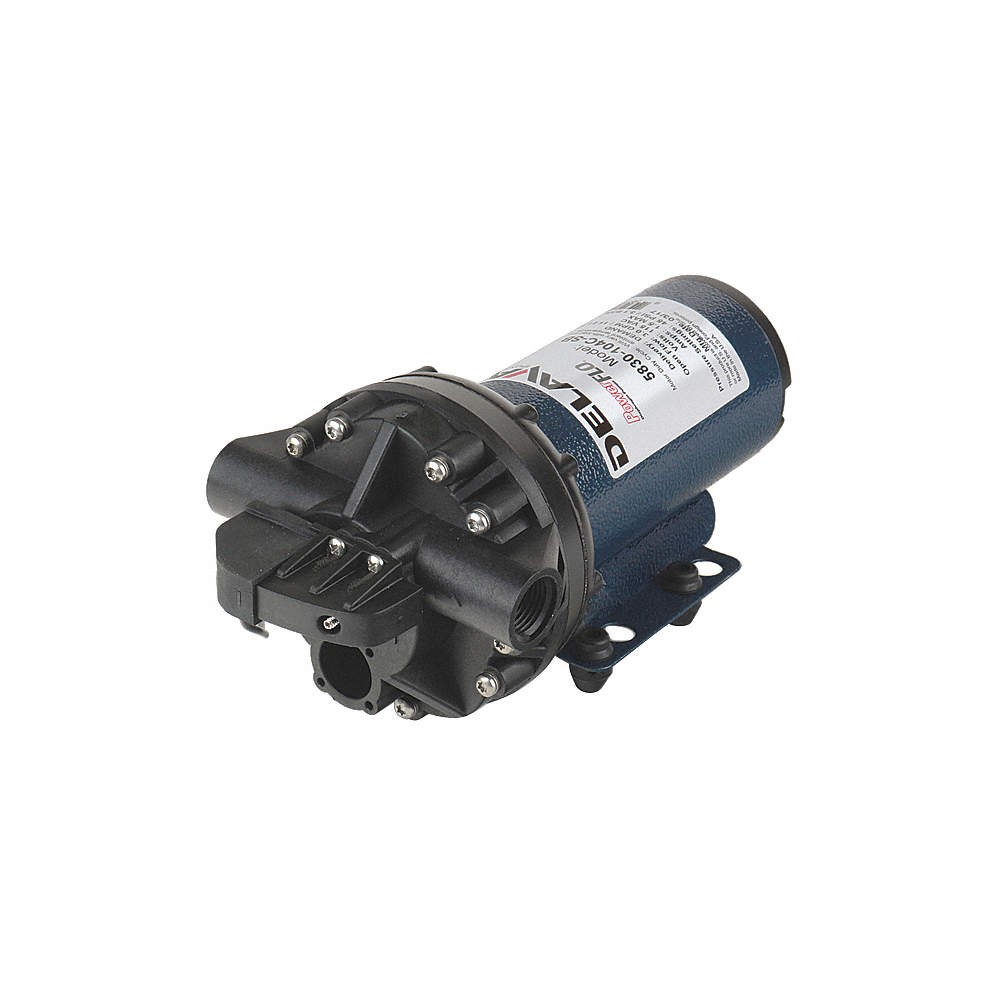 DELAVAN AG PUMPS 5830-104C-SB Diaphragm Pump,PolyP,5Cmb,3gpm,45psi 55NL29
