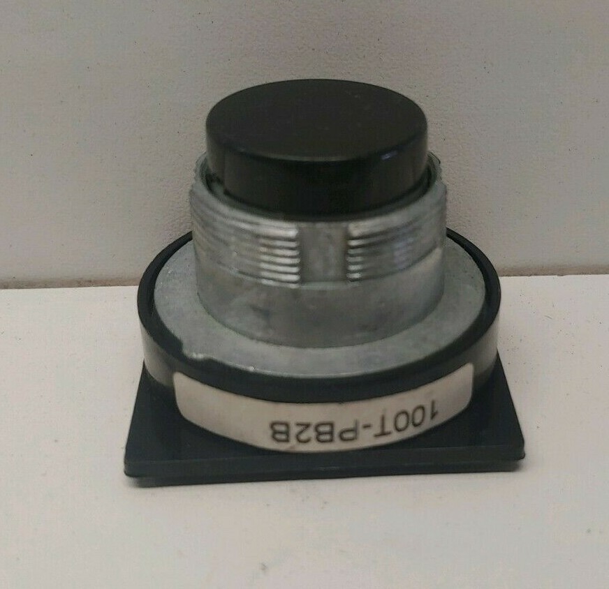 NEW OLD STOCK! JOSLYN CLARK BLACK PUSH BUTTON 100T-PB2B