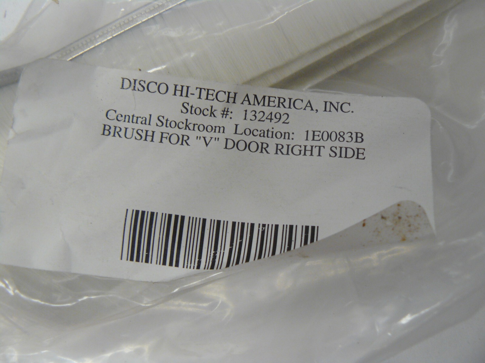 Disco Hi-Tech America MOGAH18402C brush for V door right side lot of 5 new
