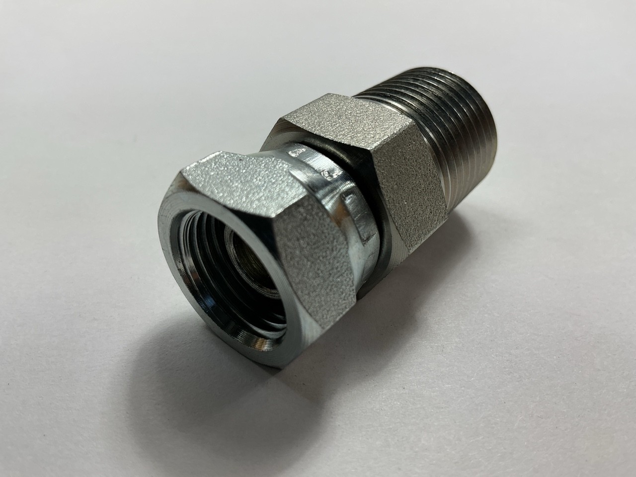 Gates G60140-0806 Male Pipe NPTF To Female Pipe Swivel NPSM 1/2-14 ID, 3/8-18 OD