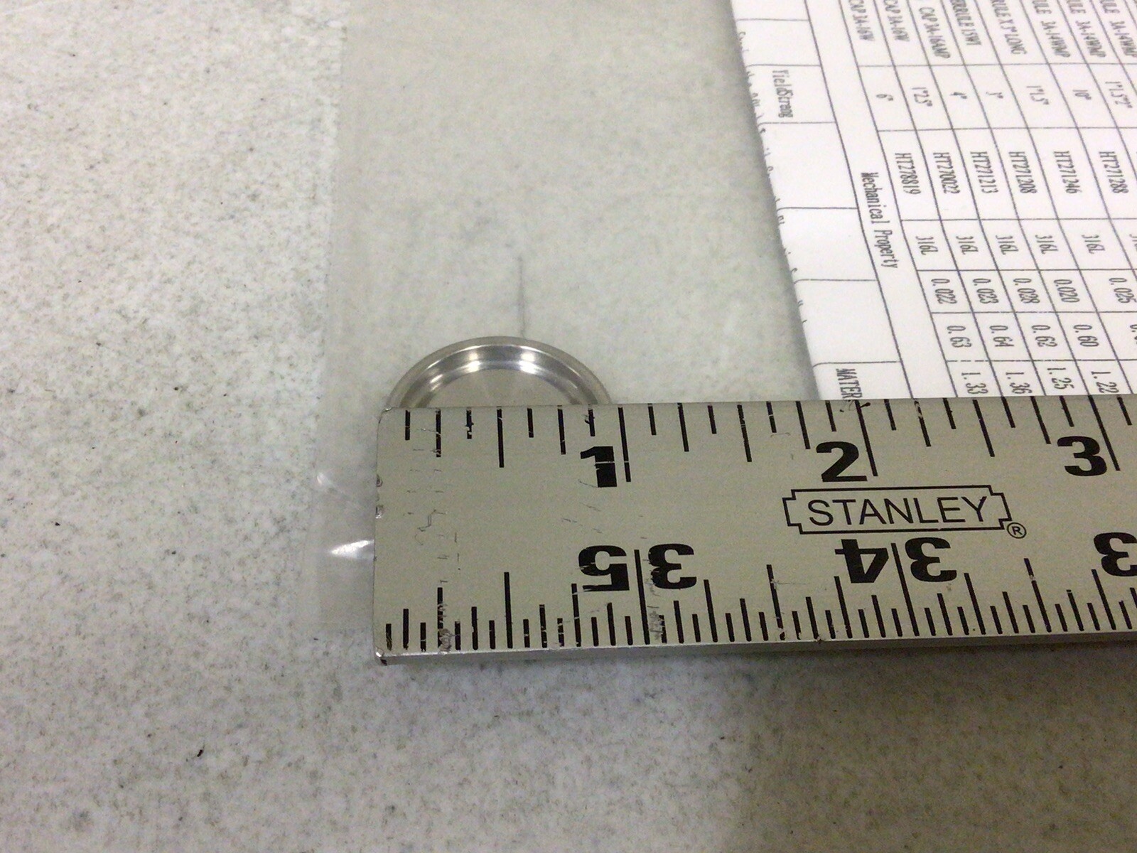 NEW, ANDRON STAINLESS SS316L QUICK CLAMP STYLE CAP TUBE FITTING .5″ & .75″ CLAMP