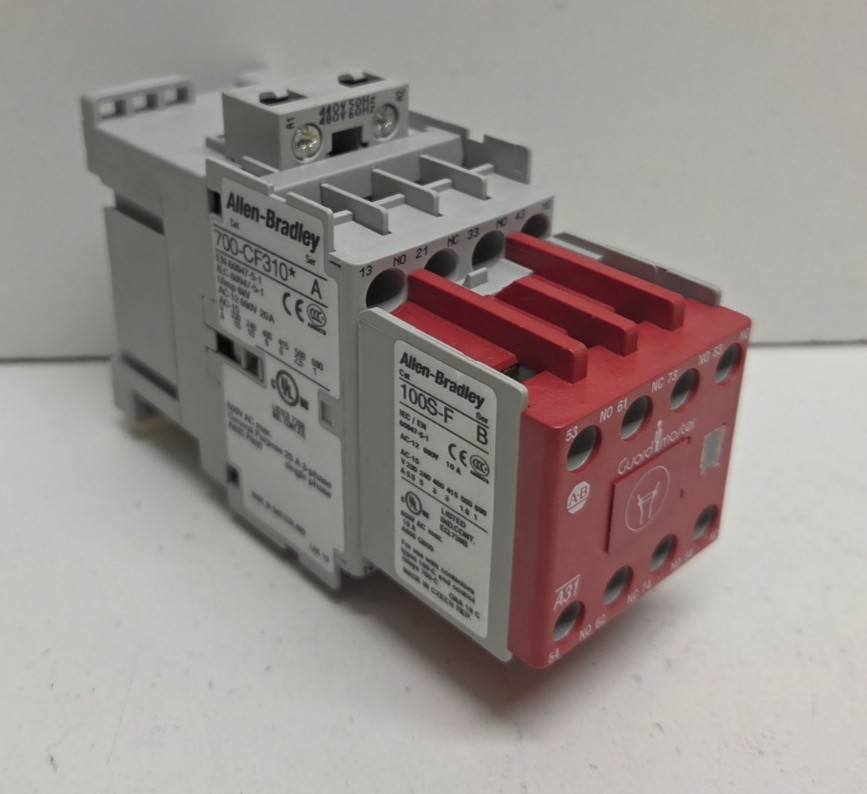 NEW NO BOX! ALLEN-BRADLEY 6NO 2NC 480V COIL SAFETY CONTROL RELAY 700S-CF620BC
