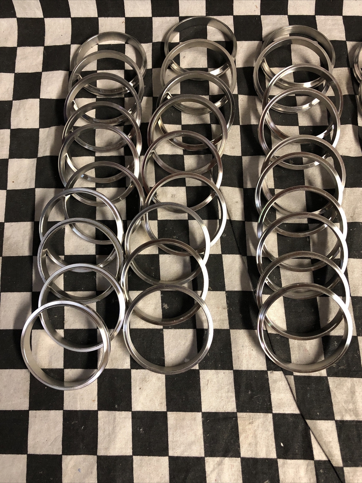 LOT OF 43 Centering Ring NW50 Assembly 304 SST, ONLY 8 WIH O-RING, SHIPSAMEDAY