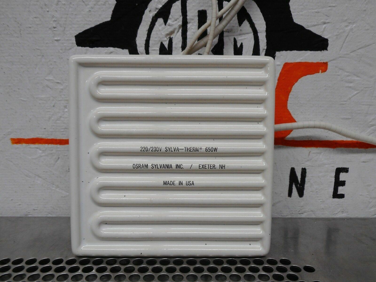 OSRAM SYLVANIA 413127012 4 Wire Square Heater Element 650W 220/230V New