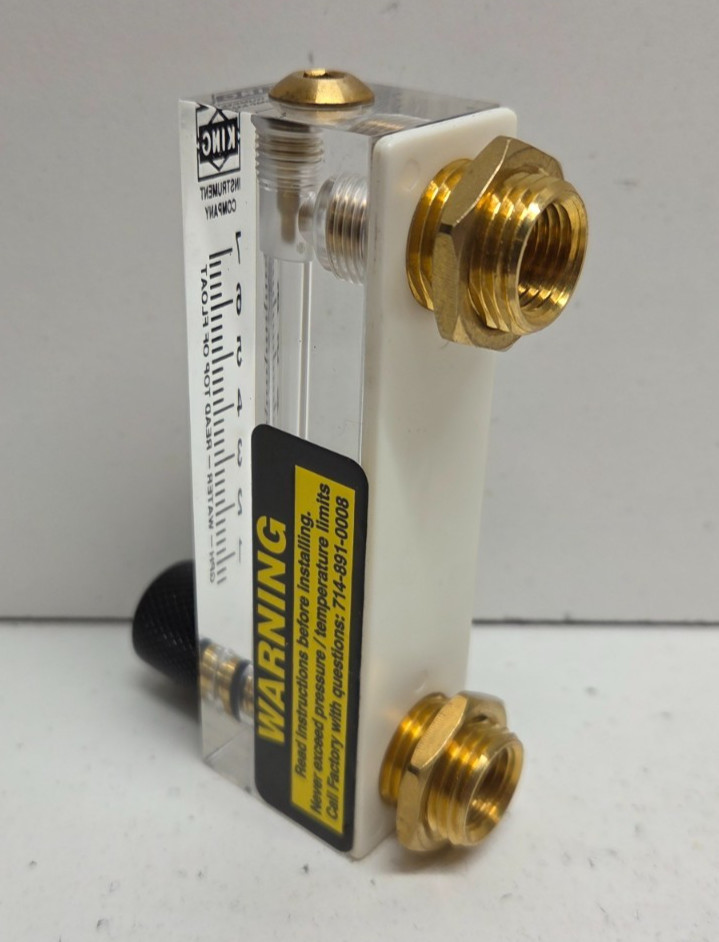 NEW NO BOX! KING .5-7GPH WATER FLOW METER 75303122C02