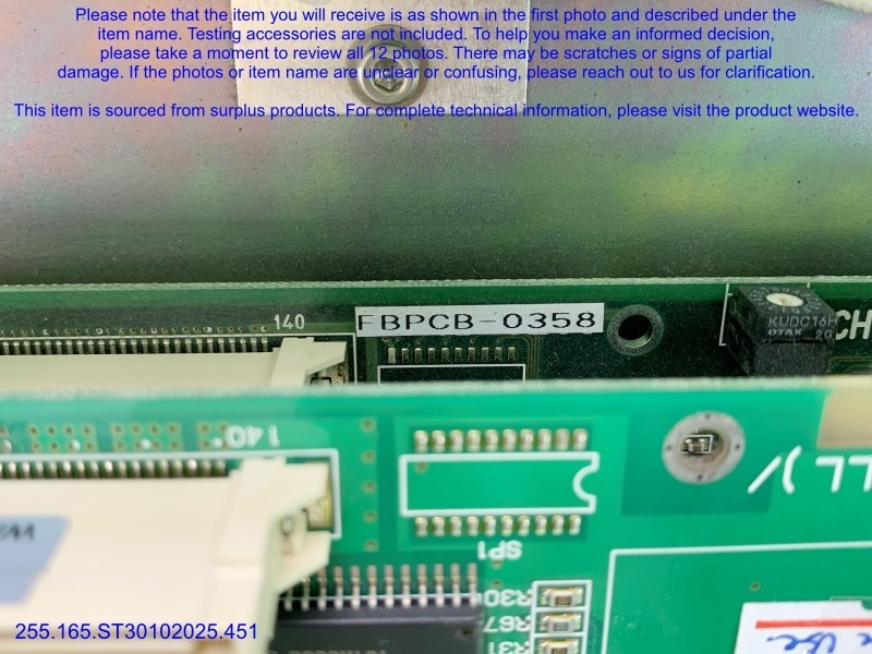 DISCO FBPCB-0322B PCB Main Board as in photos, sn:9096, DHL