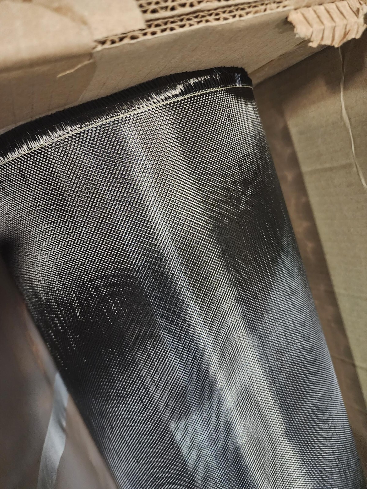 **1k** 10 Yards Carbon Fiber Fabric Cloth 1k 125gsm 50″ Plain Weave Twill SALE