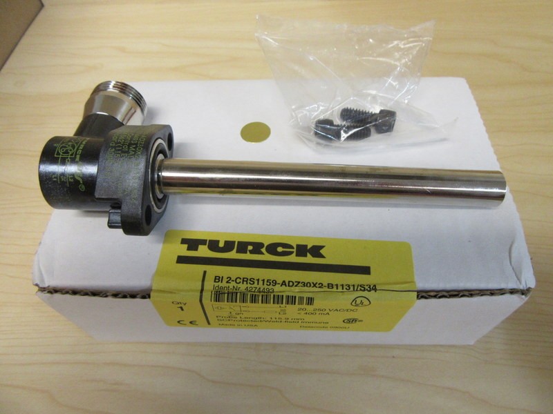 Turck Bi2-CRS1159-ADZ30X2-B1131/S34 Sensor 4274493 (Pack of 3)