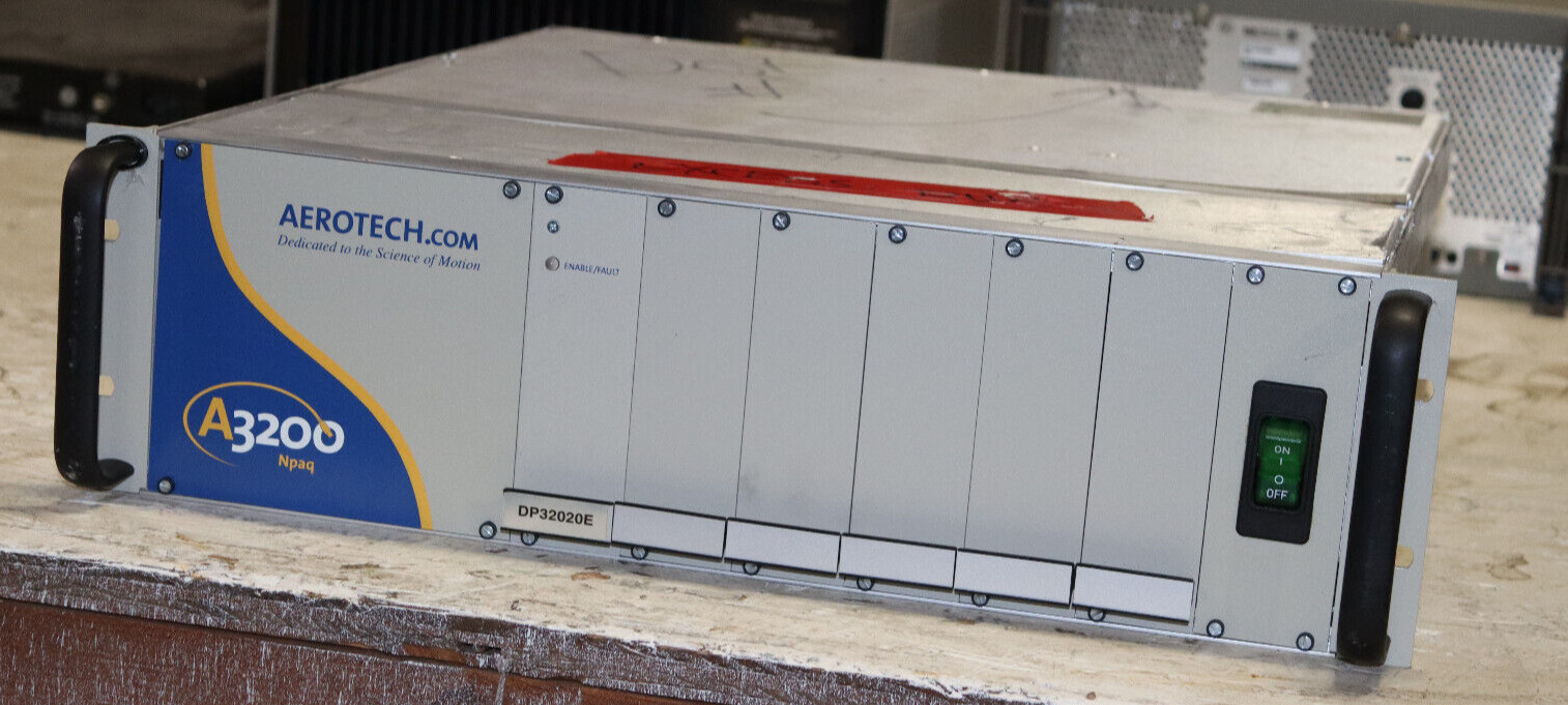 AEROTECH npaq A3200 Model NPAQ-A-40B-40B-40B RACK