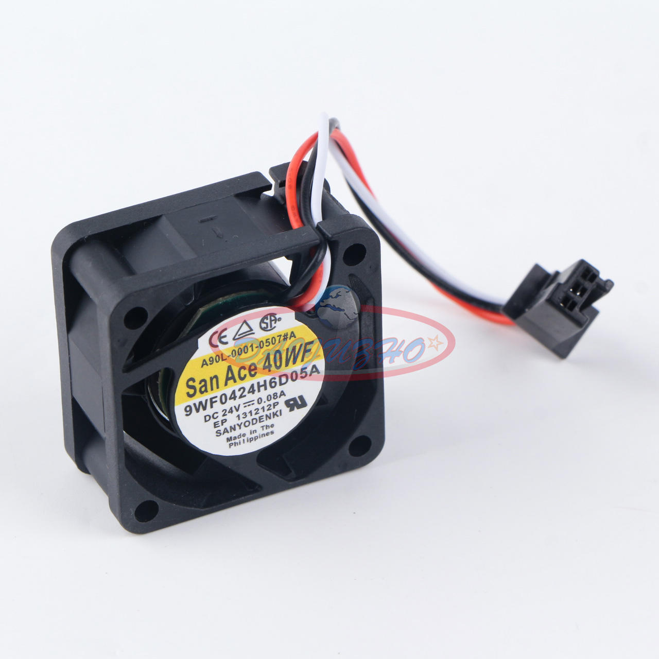 ONE for Fanuc A90L-0001-0507#A 9WF0424H6D05A DC24V 0.08A 40*40*20mm fan 3Pin