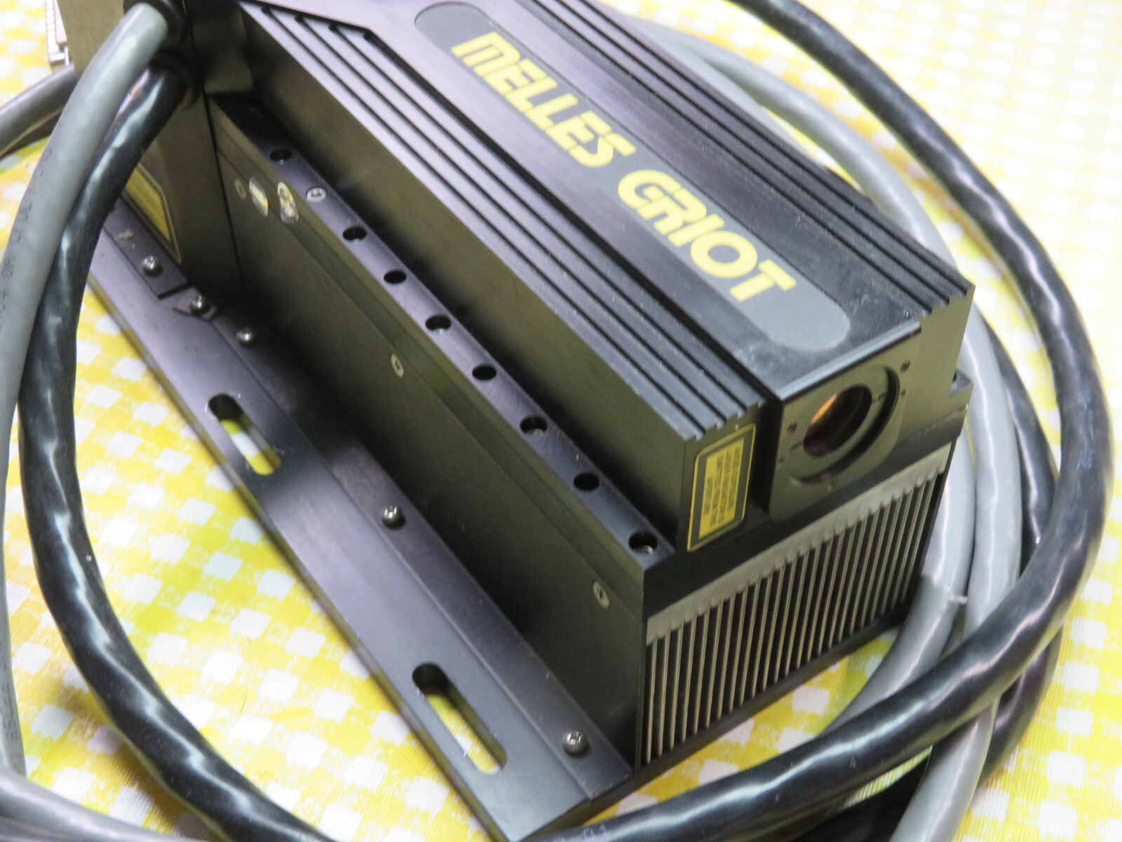 Melles Griot Model 58-PSM-295 DPSS Controller+DEFECTIVE DPSS Laser Head #1-READ