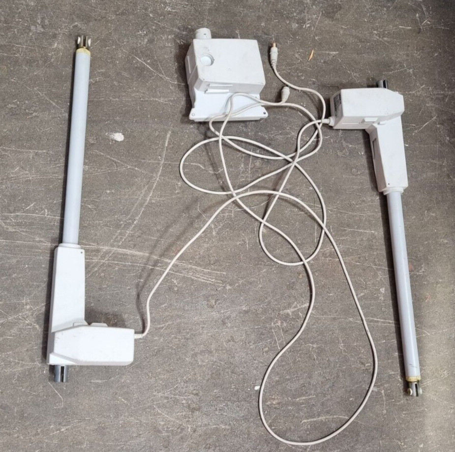 LINAK CB9182-01 CONTROLLER W/ X2 312100+31500X4A 311096-00 LINEAR ACTUATOR (rs2.