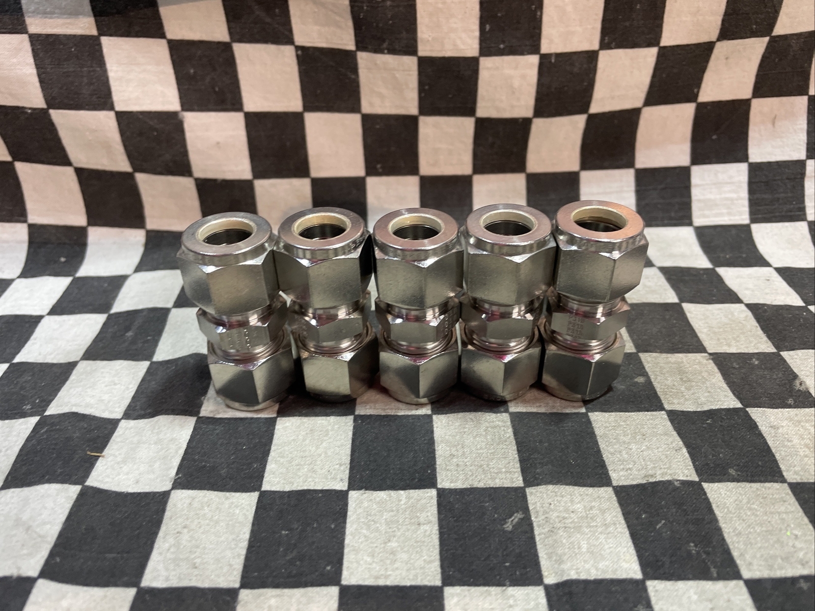 PARKER TEE UNION 1/2″, 8ET8-316 & 8SC8-316 & , LOT OF 6, SHIPSAMEDAY#1637F20