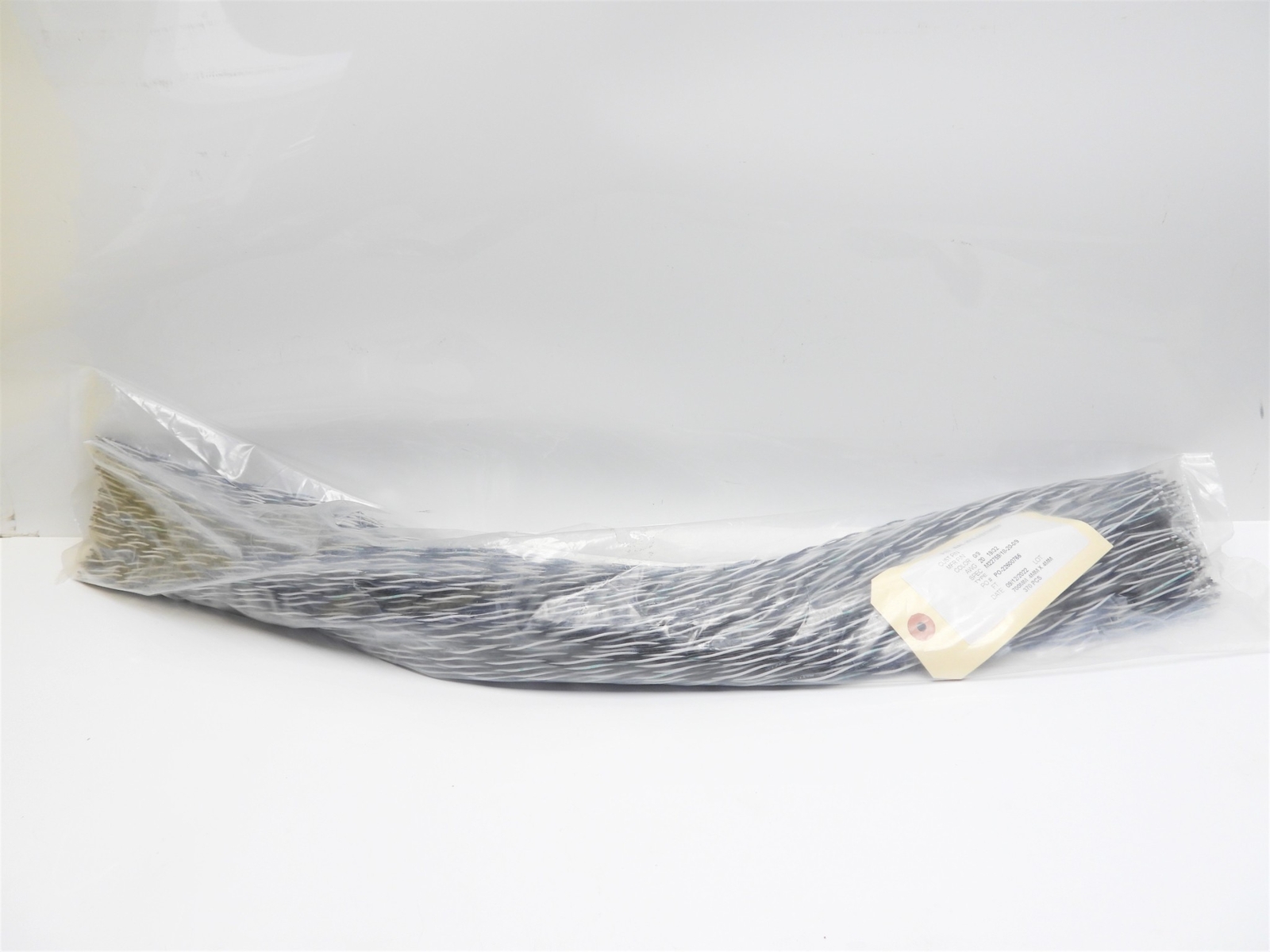 370pcs Mil-Spec Wire M22759 18-20-0/9 Wire 20 AWG 19/32, 2-Conductor Black/White