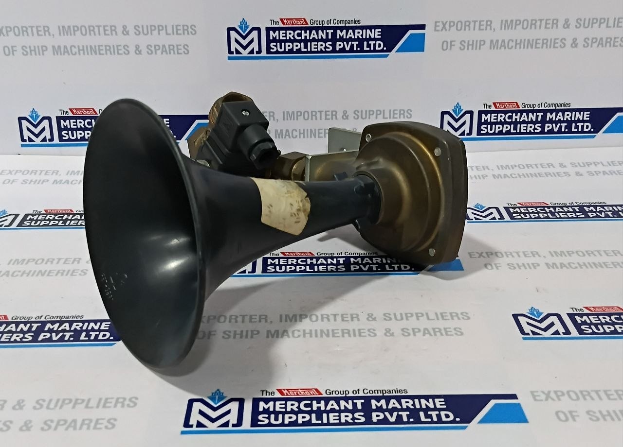 Kockum Sonics Tyfon MKT 75/660 Sweden AirHorn with Solenoid Valve