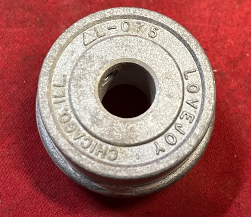 LOVEJOY L-075 JAW COUPLING HUB P/N: 10634 (LOT OF 2)