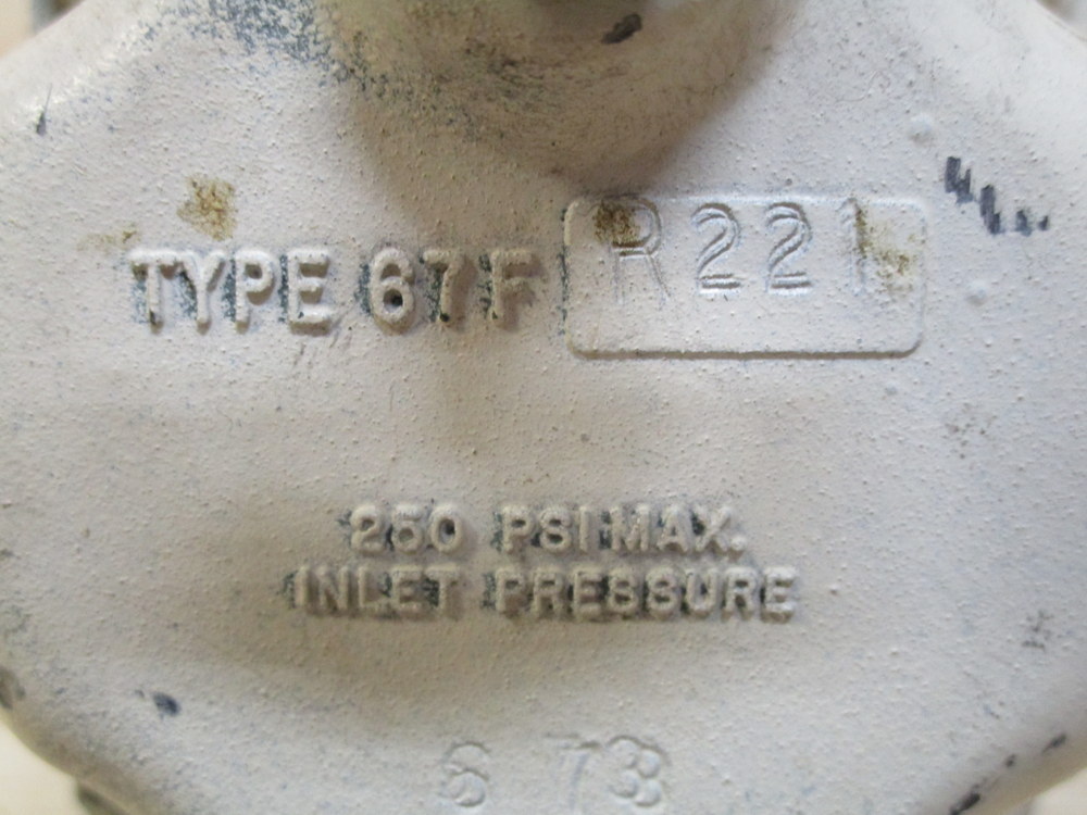 Fisher Governor 67F R221 Regulator 67FR221