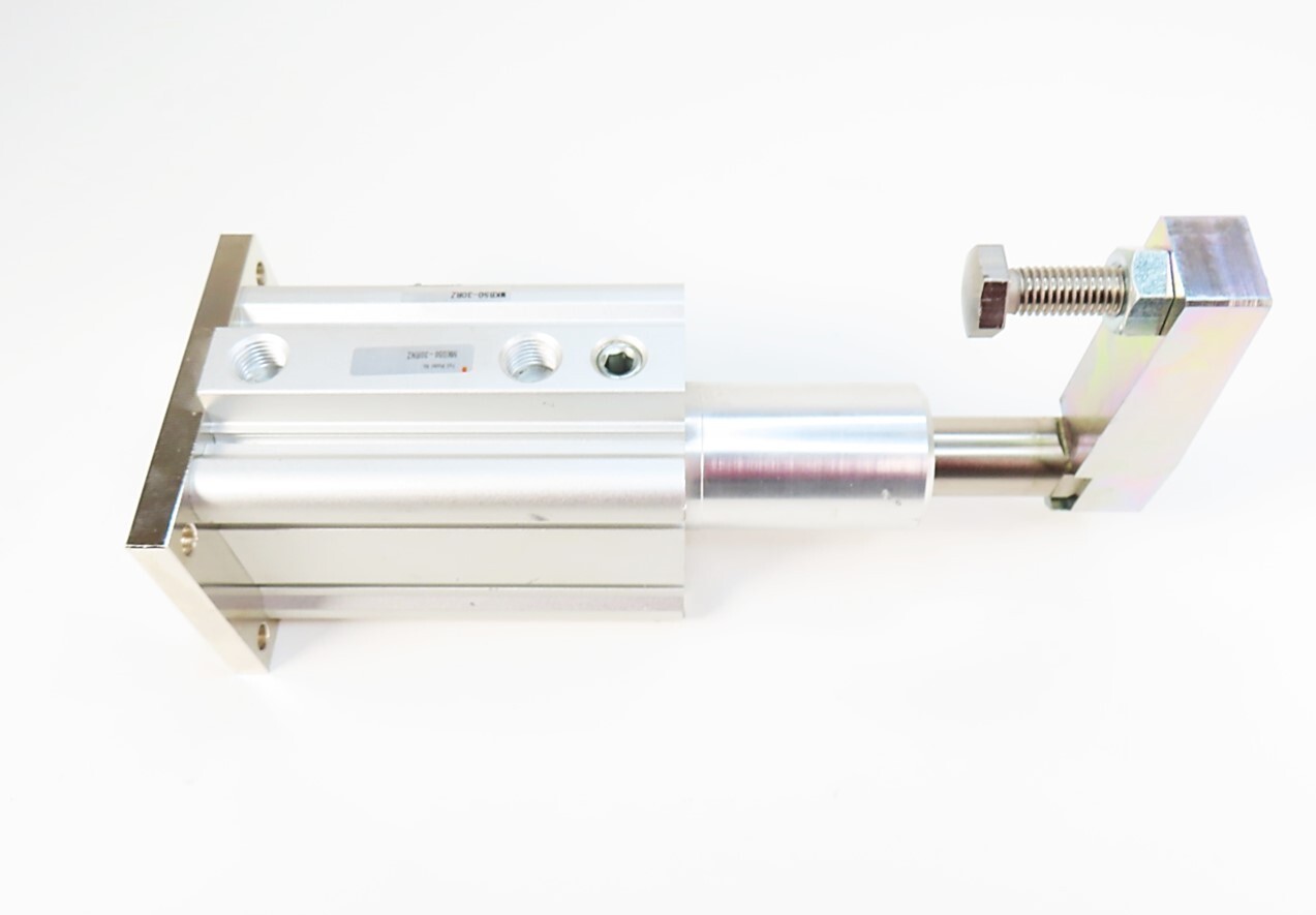 SMC MKG50-30RNZ MKG5030RNZ Pneumatic 90 θ 30mm Stroke Rotary Clamp Cylinder NEW