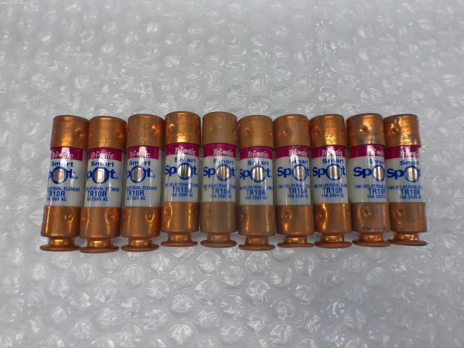 FERRAZ SHAWMUT TR10R FUSE LOT OF 10 NSNP