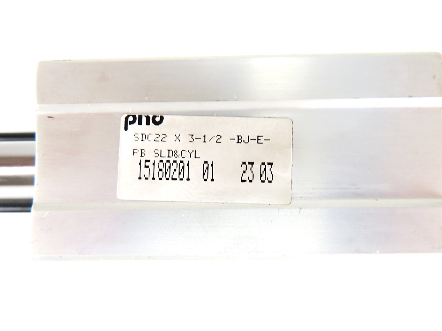 PHD SDC22 X 3-1/2-BJ-E-PB Guided Pneumatic Cylinder SDC22X31/2 BJEPB NEW NO BOX