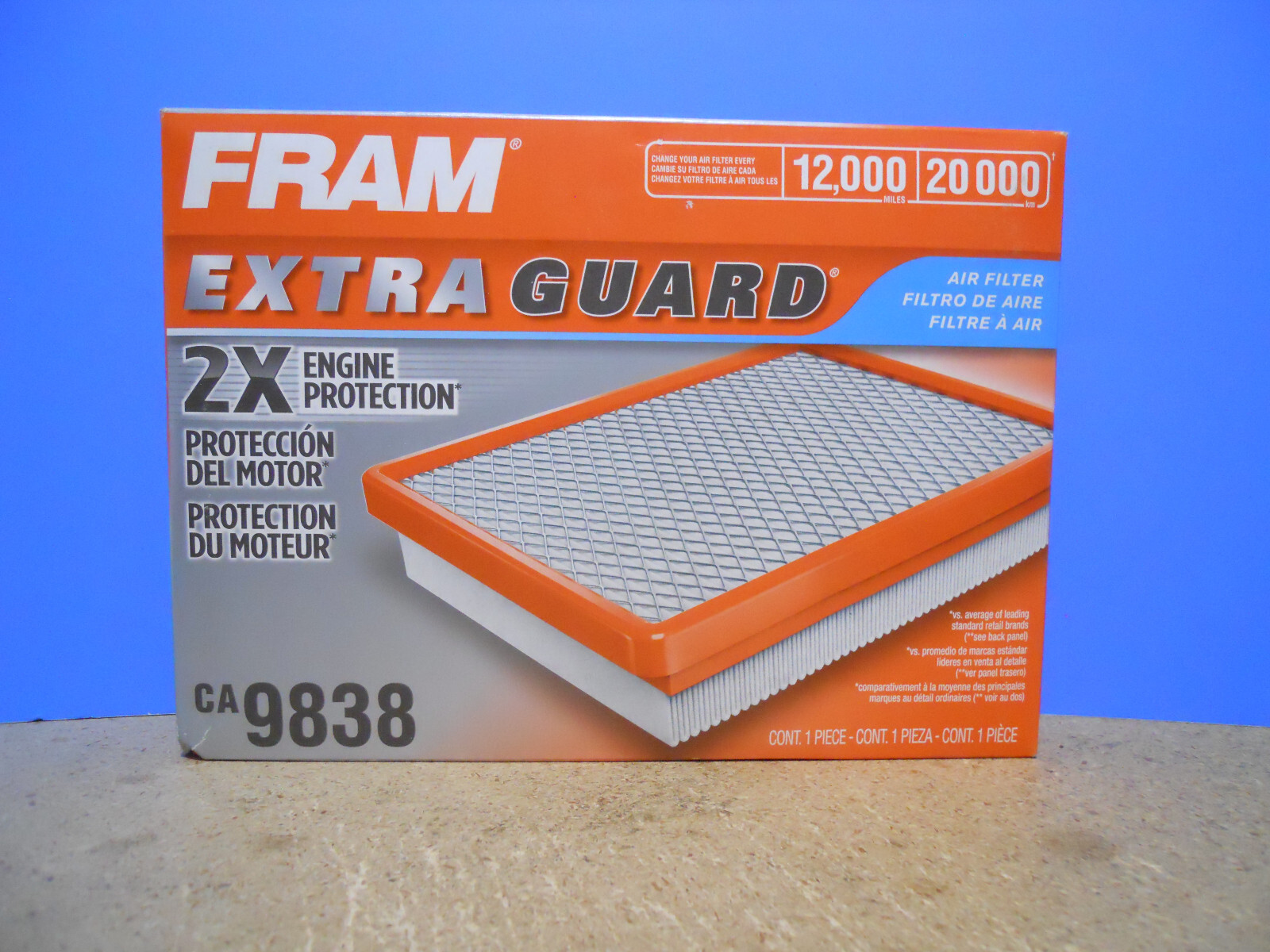 FRAM CA9838 Extra Guard Air Filter – New in Box!