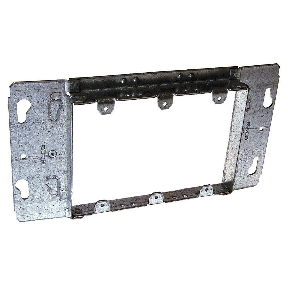RACO 822 Electrical Box Cover,3-Gang,Blank 2DCZ1